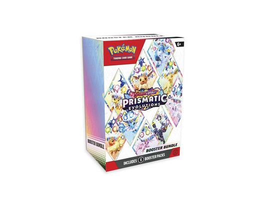 Pokémon Scarlet & Violet: Prismatic Evolutions Booster Bundle