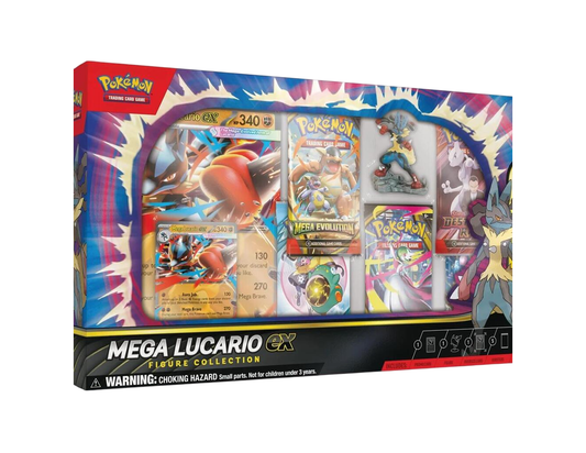 Pokémon TCG: Mega Lucario ex Figure Collection