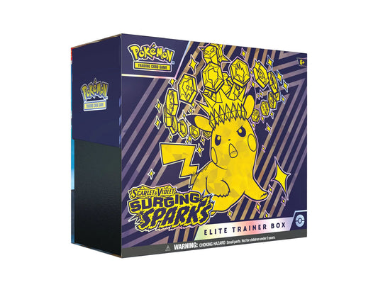 Pokémon Scarlet & Violet: Surging Sparks Elite Trainer Box